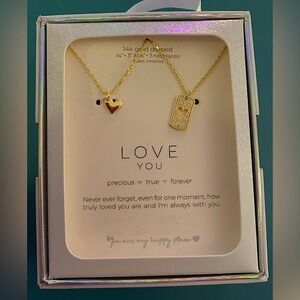“You are my happy place” Gold Plated Necklaces